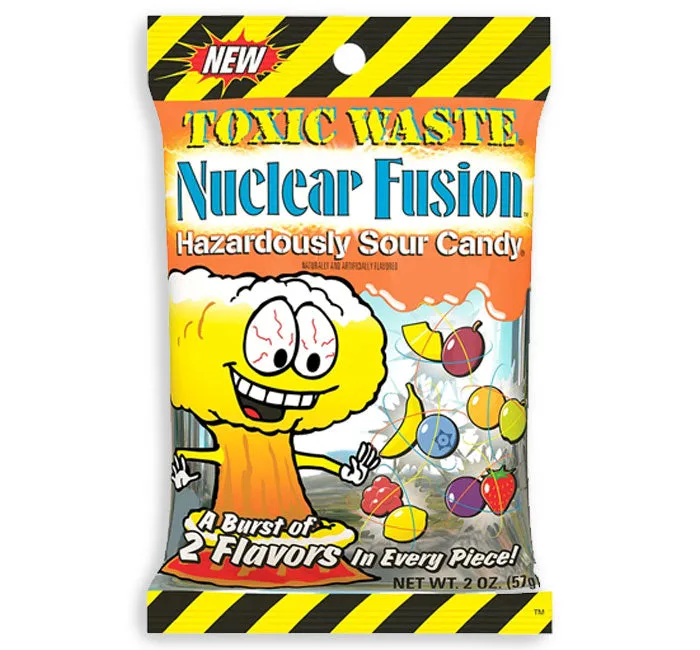 Toxic Waste Nuclear Fusion Peg Bags: 12-Piece Box