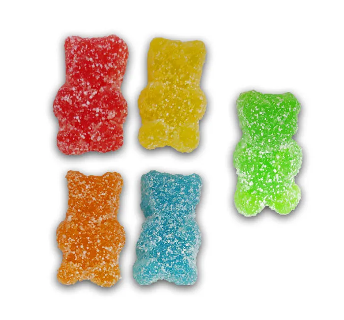 Toxic Waste Sour Gummy Bears: 1KG Bag - Image 2