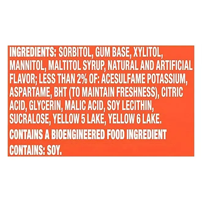 Trident Tropical Twist Sugar Free Gum: 15-Piece Box - Image 5