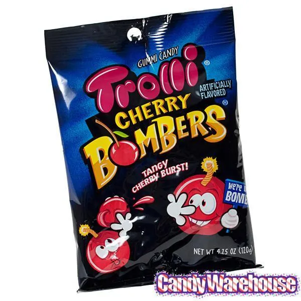 Trolli Cherry Bombers Gummy Candy: 3LB Box - Image 4
