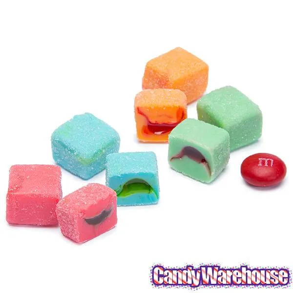 Trolli Sour Brite Blasts Gummy Juicy Exploding Candy Cubes: 3LB Box - Image 4