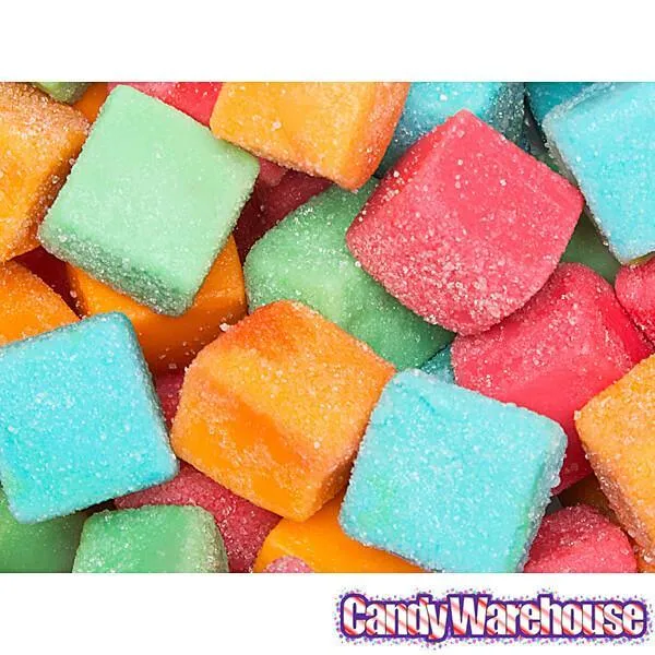 Trolli Sour Brite Blasts Gummy Juicy Exploding Candy Cubes: 3LB Box - Image 5