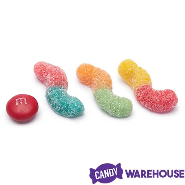 Trolli Sour Brite Crawlers Gummy Worms in Halloween Skull - Image 2