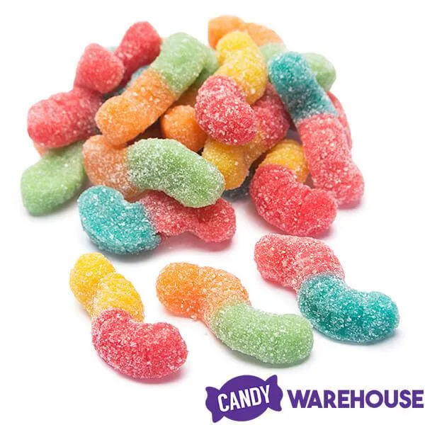 Trolli Sour Brite Crawlers Gummy Worms in Halloween Skull - Image 3