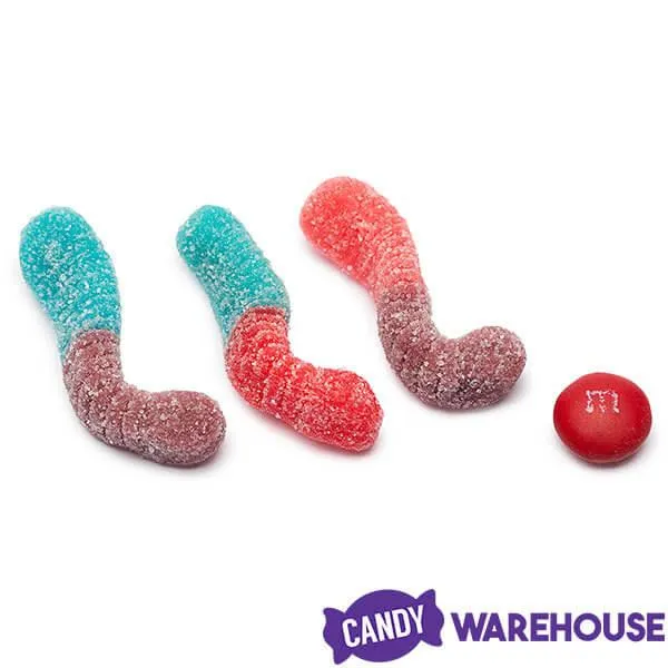 Trolli Sour Brite Crawlers Gummy Worms - Very Berry: 7.2-Ounce Bag - Image 3