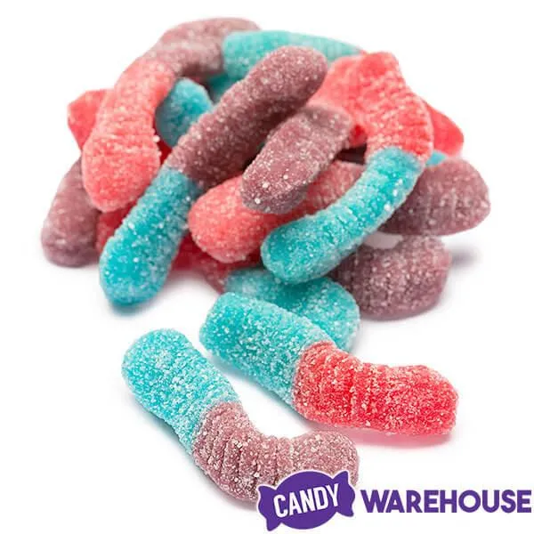 Trolli Sour Brite Crawlers Gummy Worms - Very Berry: 7.2-Ounce Bag - Image 5