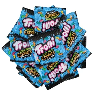 Trolli Sour Brite Crawlers Mini Candy Packs: 37LB Case - Image 2