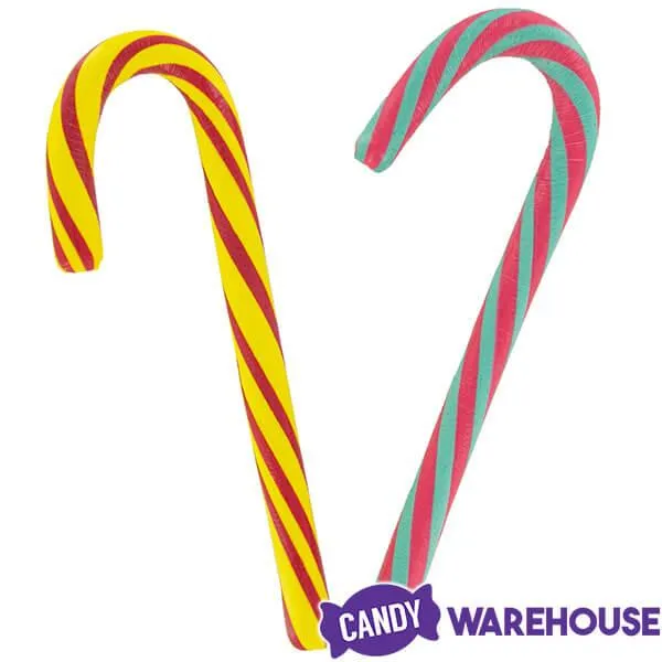 Trolli Sour Brite Giant Candy Canes: 24-Piece Display - Image 3