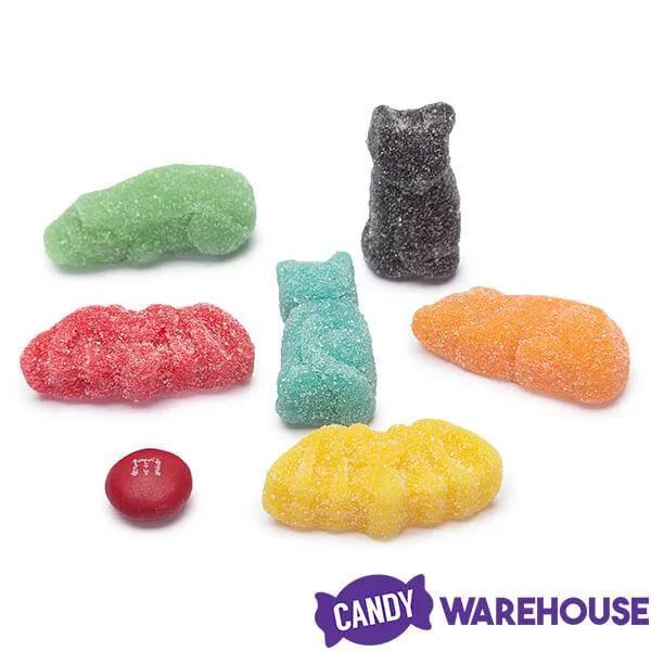 Trolli Sour Brite Gummy Bats, Cats, and Rats: 3LB Box - Image 4