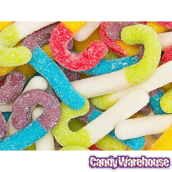 Trolli Sour Brite Mini Canes Jelly Candy Canes: 9-Ounce Bag - Image 5