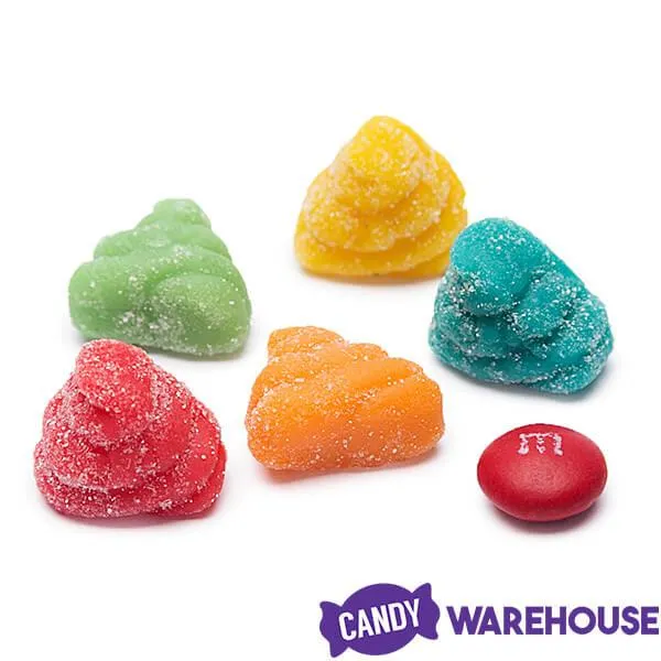 Trolli Sour Brite Gummy Reindeer Poop Candy: 2.5-Ounce Bag - Image 3