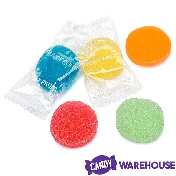 Truly Fruit Soft Jell Candy Discs: 100-Piece Tub - Image 2