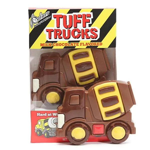 Palmer Tuff Trucks Chocolate Candy Construction Trucks Packs: 18-Piece Box - Image 6