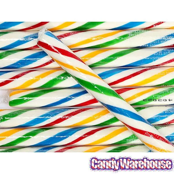 Tutti Frutti Hard Candy Sticks: 100-Piece Box - Image 2