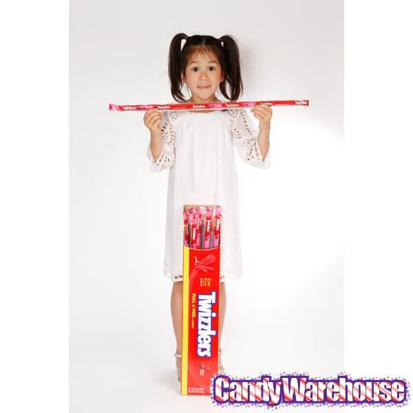Twizzlers 2-Foot Cherry Pull-n-Peel Licorice Twists: 20-Piece Box - Image 2