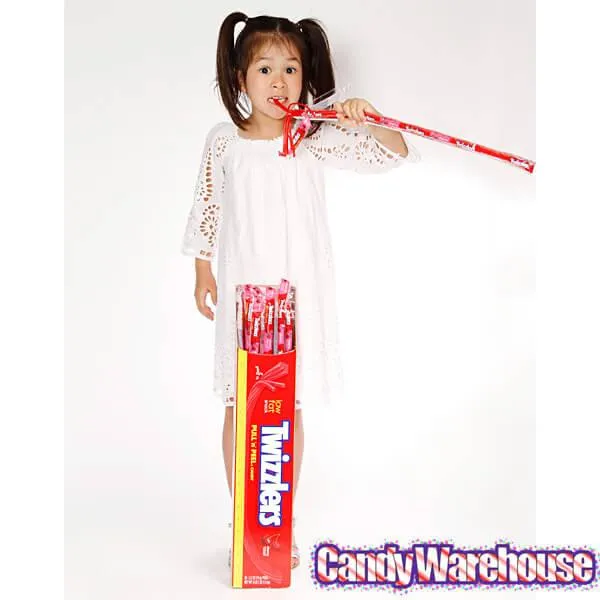 Twizzlers 2-Foot Cherry Pull-n-Peel Licorice Twists: 20-Piece Box - Image 4