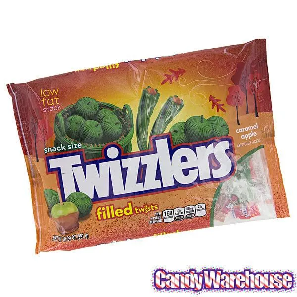 Twizzlers Caramel Apple Filled Licorice Twists: 20-Piece Bag - Image 4