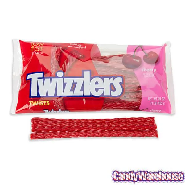 Twizzlers Cherry Licorice Twists: 16-Ounce Bag - Image 4