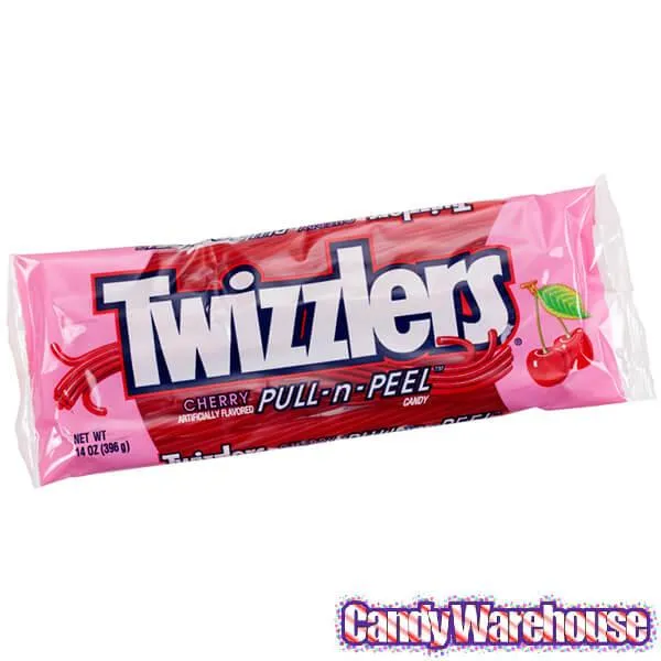 Twizzlers Cherry Pull-n-Peel Licorice Twists: 14-Ounce Bag - Image 3