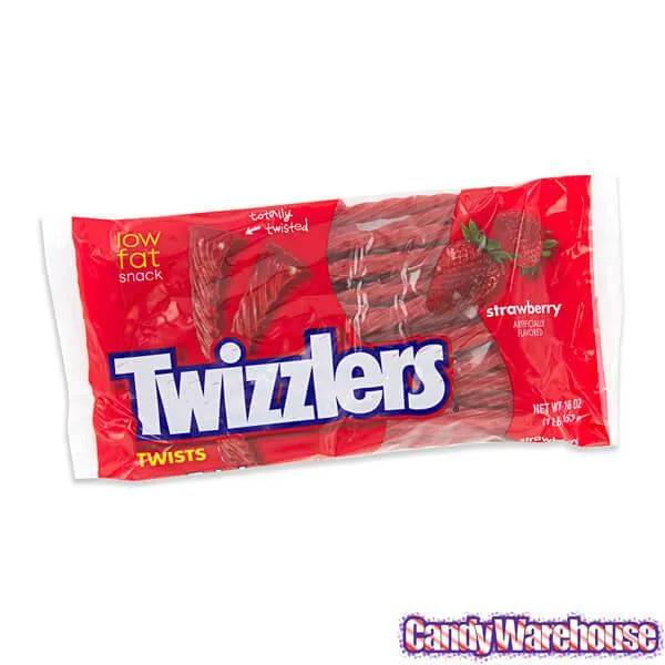 Twizzlers Strawberry Licorice Twists: 16-Ounce Bag - Image 3