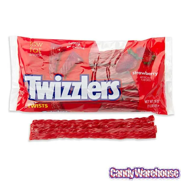 Twizzlers Strawberry Licorice Twists: 16-Ounce Bag - Image 4