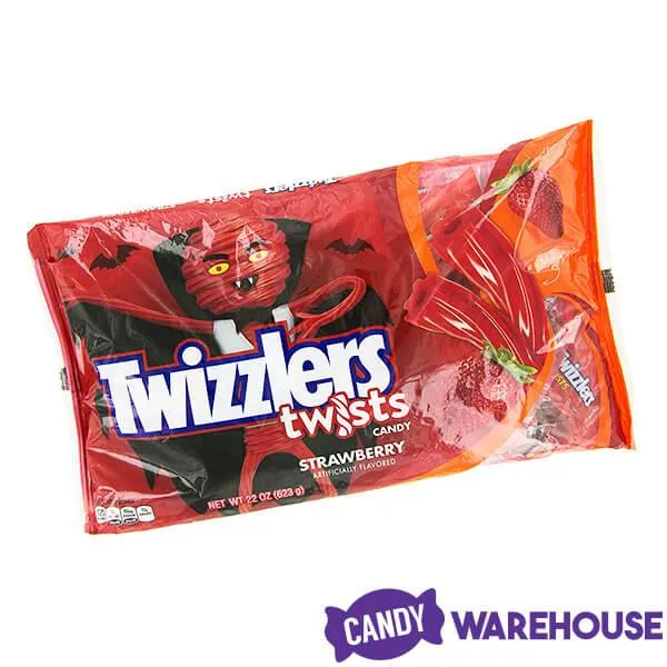Twizzlers Strawberry Twists Snack Size Packs: 65-Piece Bag - Image 4