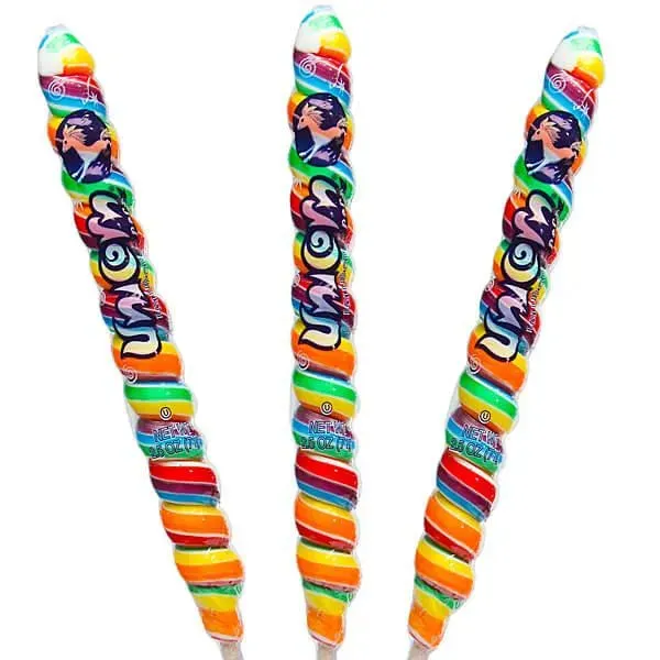 Unicorn Pops 2.5-Ounce Twist Suckers - Rainbow: 12-Piece Case - Image 2
