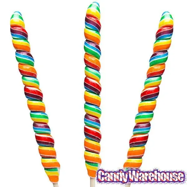 Unicorn Pops 2.5-Ounce Twist Suckers - Rainbow: 12-Piece Case - Image 9