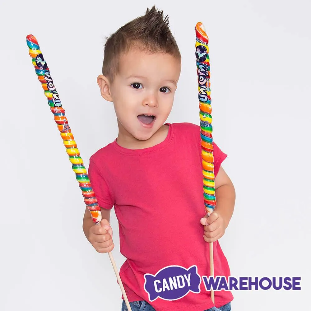 Unicorn Pops 4.5-Ounce Twist Suckers - Rainbow: 10-Piece Case - Image 3