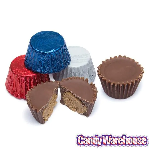 Reese's Peanut Butter Cups Miniatures - USA Colors Assortment: 100-Piece Bag - Image 2