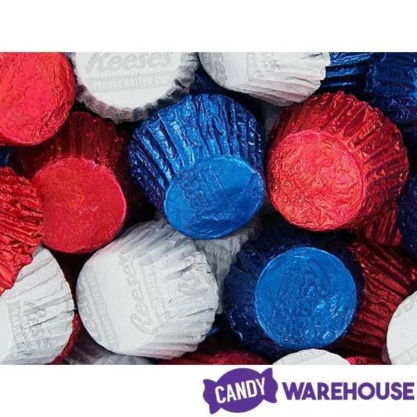 Reese's Peanut Butter Cups Miniatures - USA Colors Assortment: 100-Piece Bag - Image 4