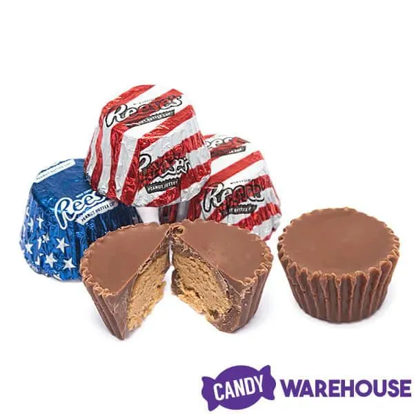 Reese's Peanut Butter Cups Miniatures - USA Flag: 120-Piece Jar - Image 4