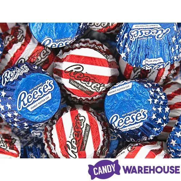 Reese's Peanut Butter Cups Miniatures - USA Flag: 120-Piece Jar - Image 5