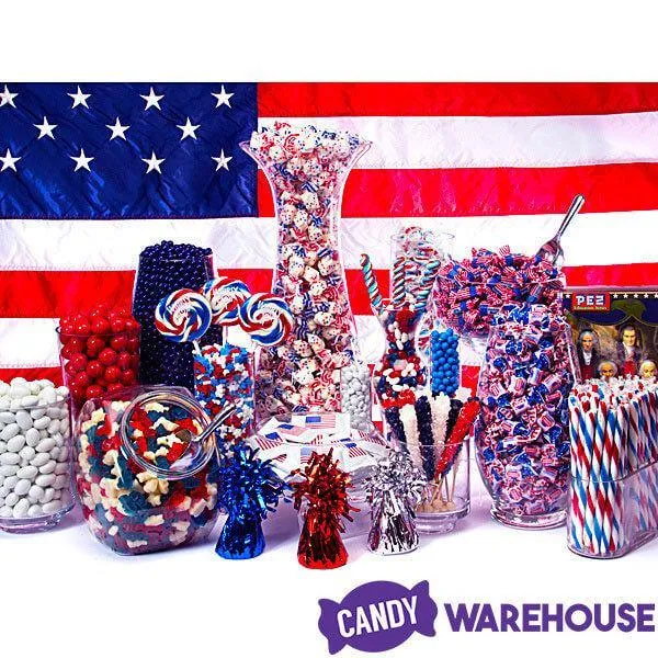 USA Flag Tootsie Roll Midgees: 70-Piece Bag - Image 3