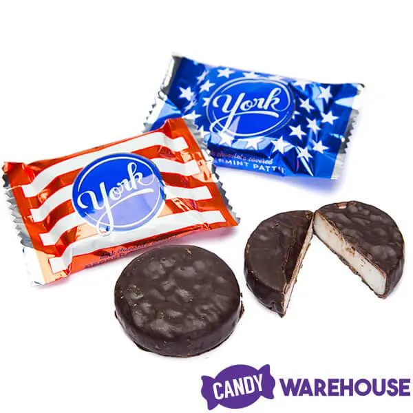 York Peppermint Patties Miniatures - USA Flag: 12-Ounce Bag - Image 3