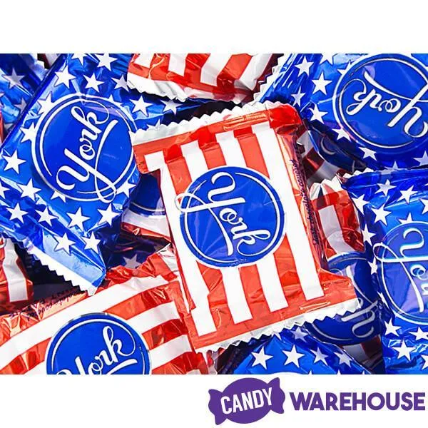 York Peppermint Patties Miniatures - USA Flag: 12-Ounce Bag - Image 4