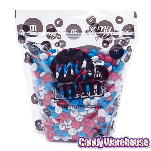 M&M's Milk Chocolate Candy - USA Freedom: 2LB Bag - Image 4