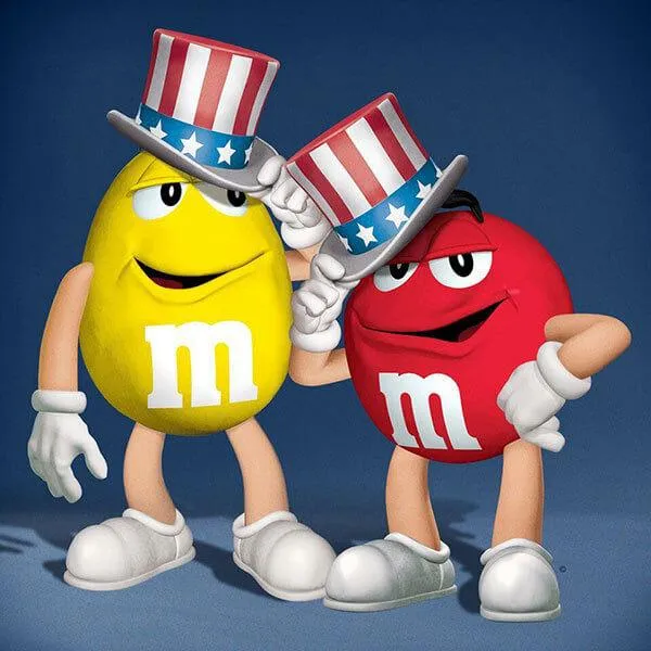 USA M&M's Candy: 62-Ounce Jar - Image 3