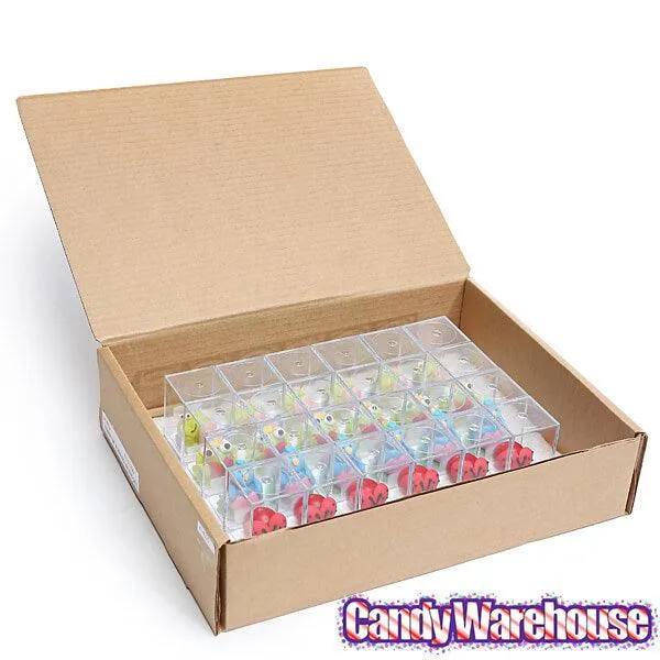 Valentine Bubblegum Buddies Candy Packs: 24-Piece Box - Image 3