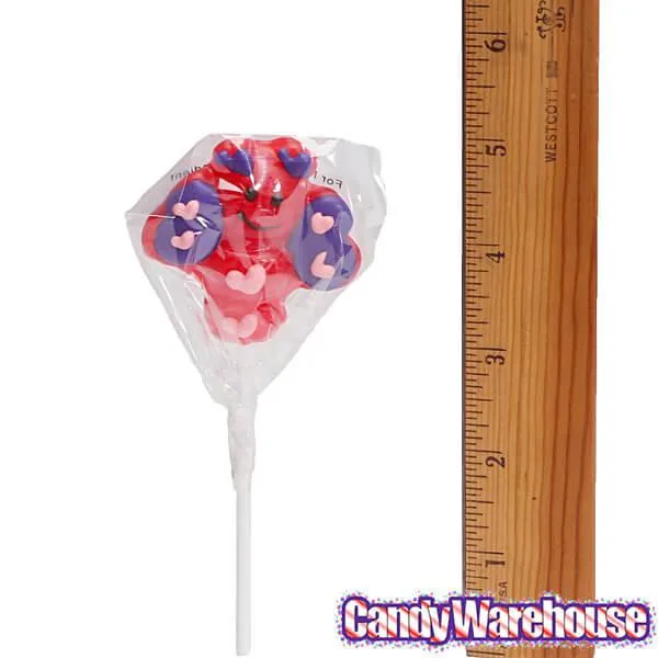 Valentine Bug Character Lollipops: 12-Piece Box - Image 2