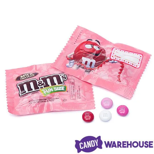 Valentine M&M's Candy Fun Size Packs: 26-Piece Bag - Image 3