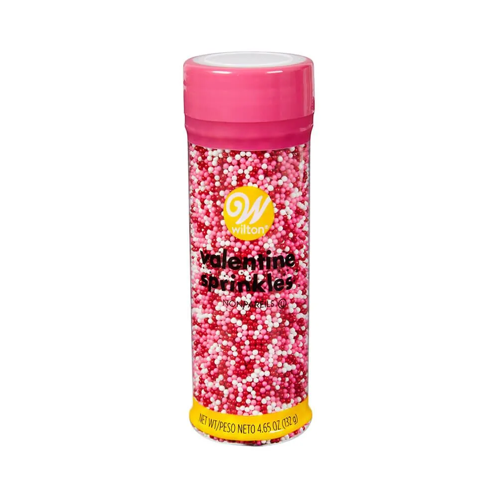 Valentine Nonpareils Sprinkles: 4.65-Ounce Bottle - Image 2