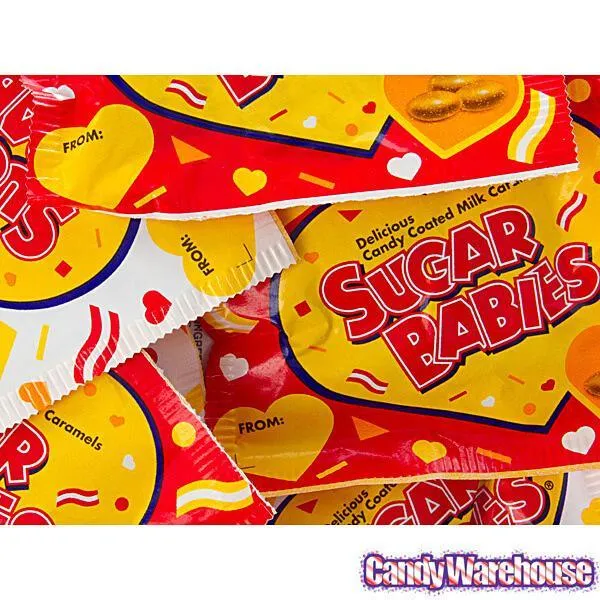Valentine Sugar Babies Snack Size Packs: 25-Piece Bag - Image 4