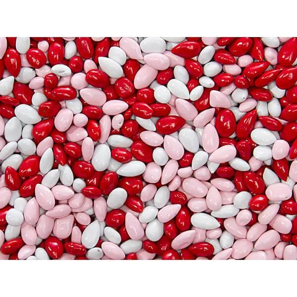Sunbursts Chocolate Sunflower Seeds - Valentine Colors Assortment: 1LB Bag