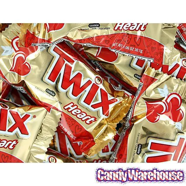 Valentine Twix Caramel Hearts: 24-Piece Box - Image 3