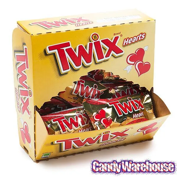 Valentine Twix Caramel Hearts: 24-Piece Box - Image 4