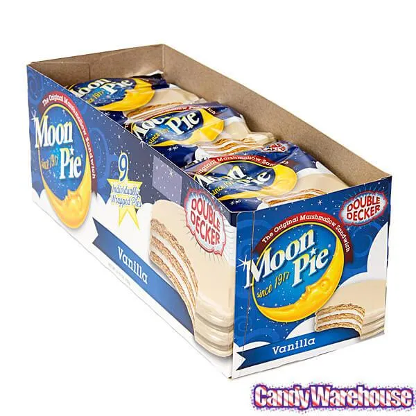 Double Decker Vanilla Moon Pies: 9-Piece Box - Image 2