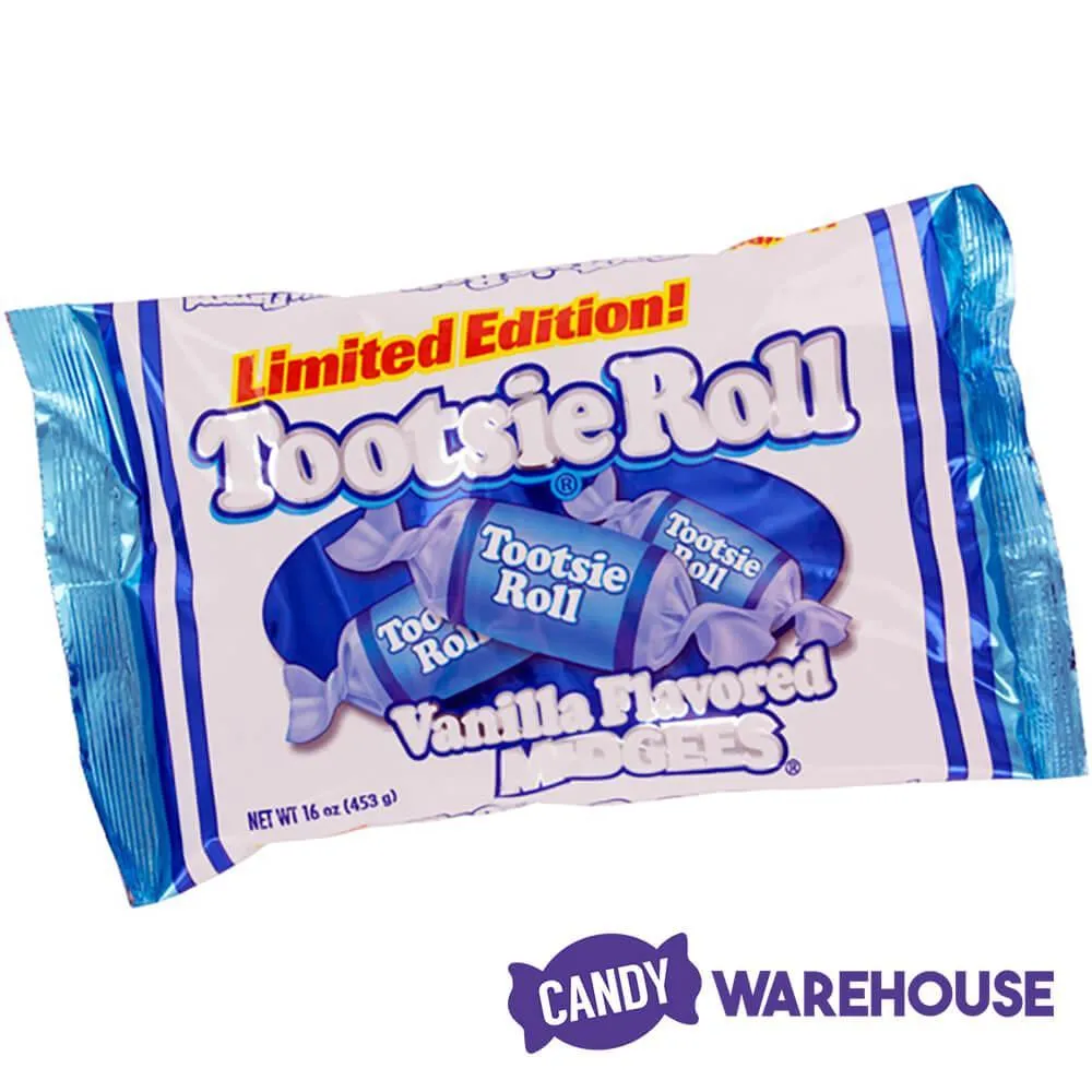 Tootsie Roll Vanilla Flavored Midgees Candy: 1LB Bag - Image 3