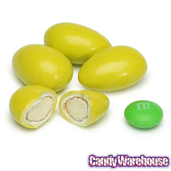 Jordan Almonds - Vibrant Lime Green: 5LB Bag - Image 2