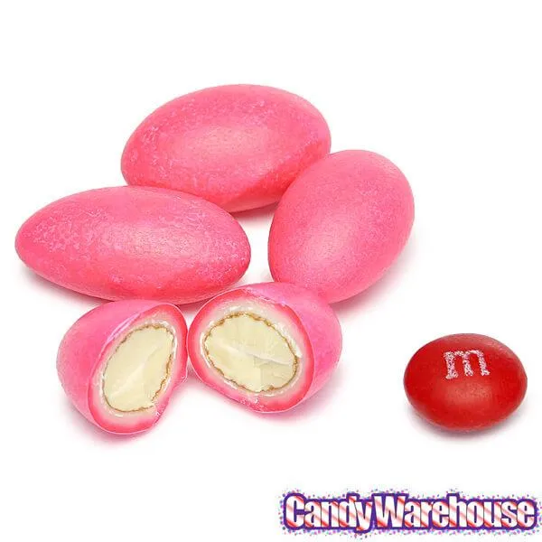 Jordan Almonds - Vibrant Pink: 5LB Bag - Image 3